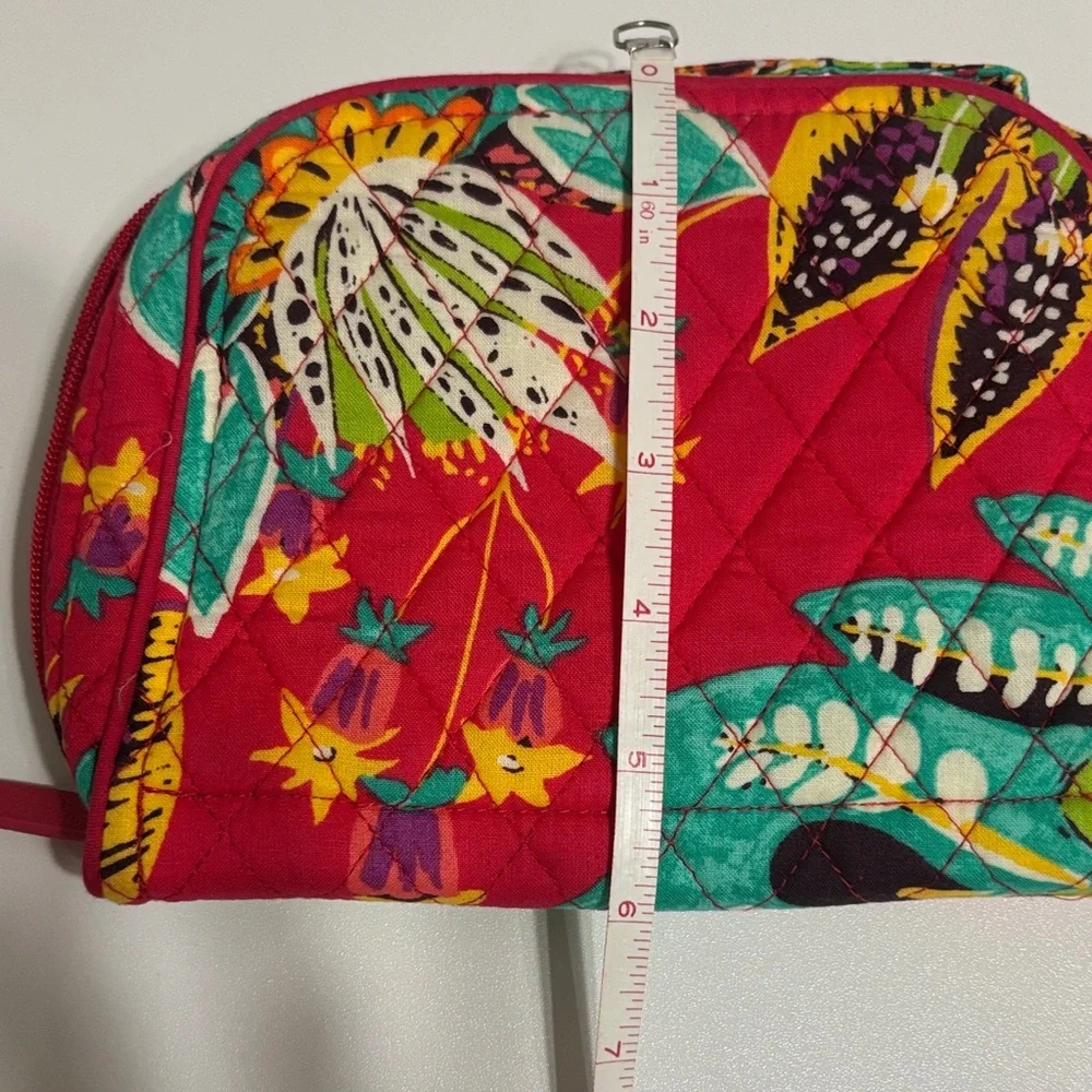 Vera Bradley Rumba print Vivian hobo bag and small Cosmetic Pouch